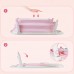 Bathtubs Freestanding Foldable Portable Thermal Bath Children Plastic spa Jacuzzi Family Bathroom (Color : Pink  Size : 825023cm) - B07H7KQR5M